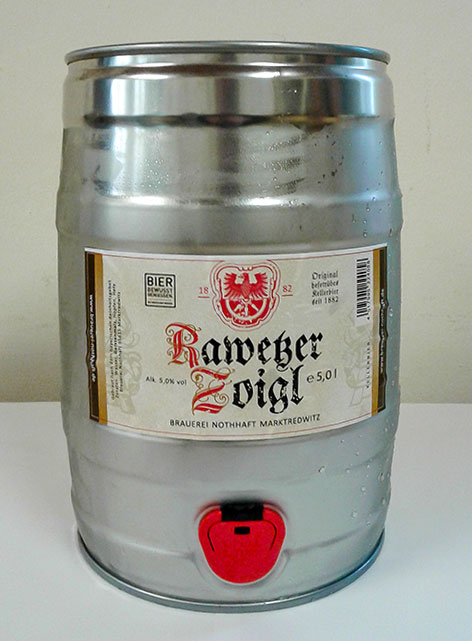 Rawetzer Zoigl im 5-Liter-Partyfass